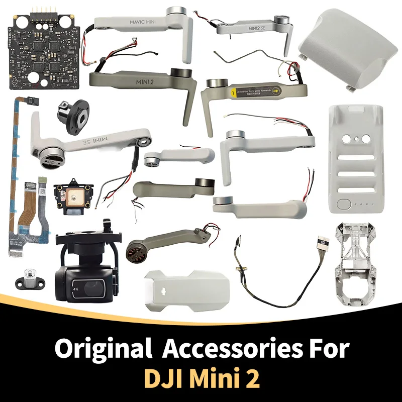 Original For Mini 2 Accessories Kit Gimbal Arm Shell Front Arm Axis Signal Line Gimbal Arm Shell For MINI 2 Drone