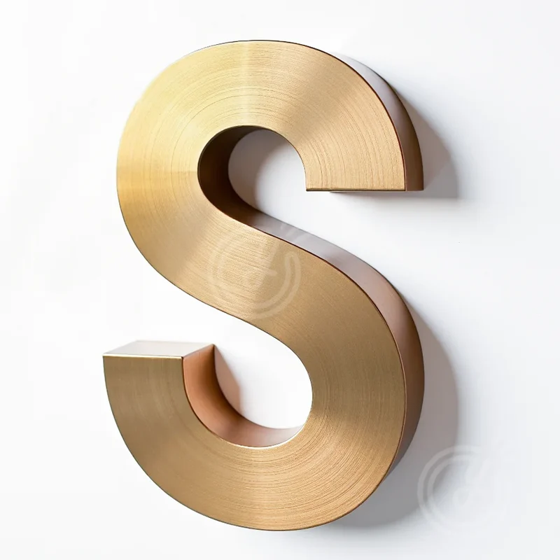 Custom Made LED 3D Sign Metal Backlit Letters for Outdoor Business Storefront Waterproof Advertising Display