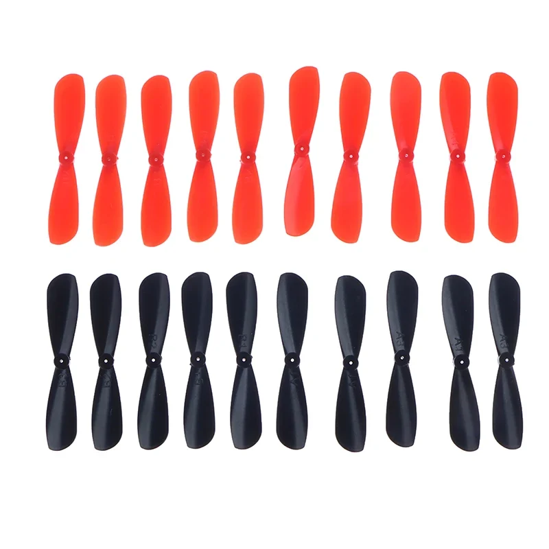 10pcs 46mm 4.6cm 0.8mm CW CCW AB Props Propellers Main Blades fit 716 615 720 Coreless Motor For Airplan Drone (5 Pair)