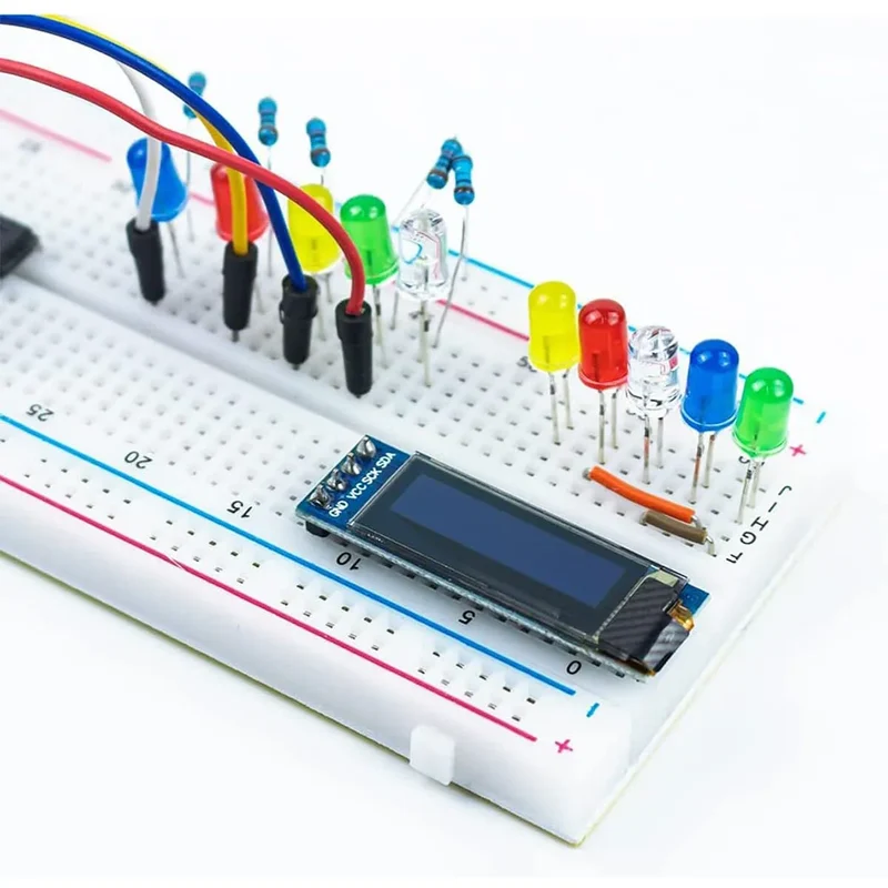 0.91 inch OLED display module white/blue OLED 128X32 LCD LED Display SSD1306 12832 0.91 IIC i2C Communicate for ardunio