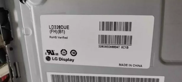 32" Original LD320DUE FHB1 For LG LCD Screen Panel LD320DUE LED Display Industrial Monitor 1920X1080 FHD 51 Pins