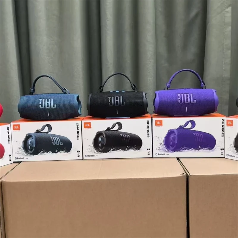 JBL Charge 6 Portable Bluetooth Speaker FLIP6 IPX7 Waterproof Outdoor Stereo Bass Music Track with Independent Tweeter
