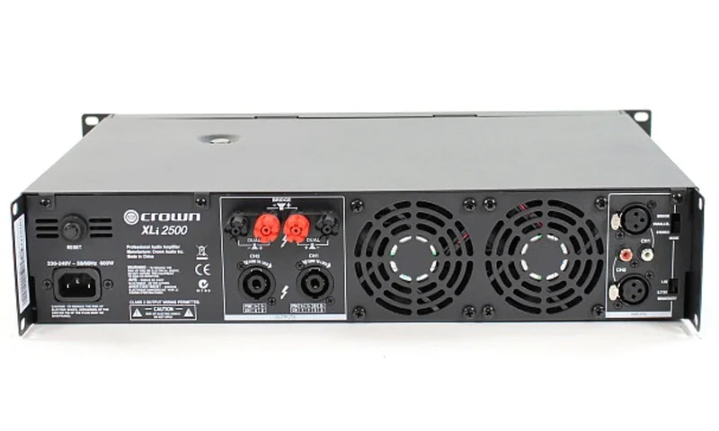 XLi 2500 Power Amplifier Professional Audio DJ Equipment Line Array Speakers Subwoofer Speakers Stage Wedding KTV Home Use