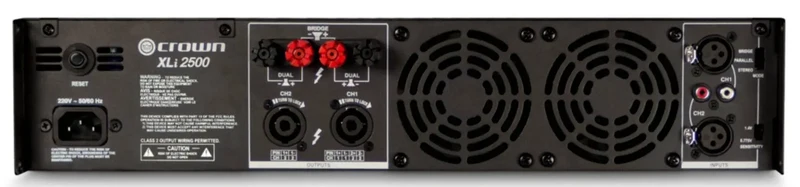XLi 2500 Power Amplifier Professional Audio DJ Equipment Line Array Speakers Subwoofer Speakers Stage Wedding KTV Home Use