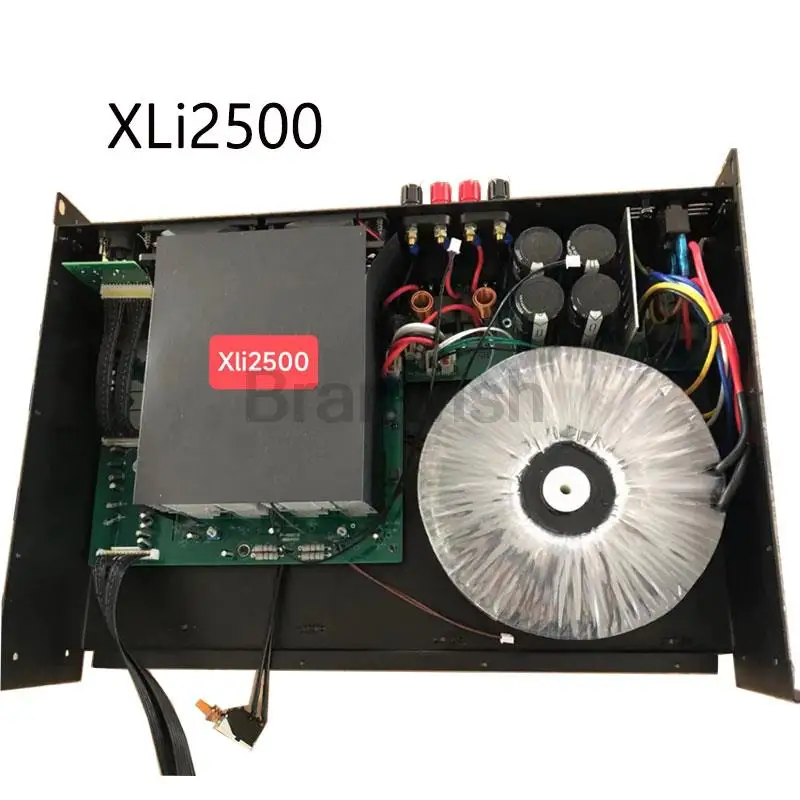 XLi 2500 Power Amplifier Professional Audio DJ Equipment Line Array Speakers Subwoofer Speakers Stage Wedding KTV Home Use