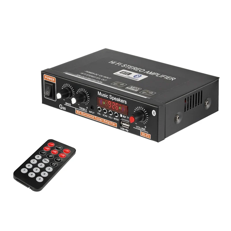 G919H 1000W Home Power Amplifiers Audio Bluetooth Amplificador Subwoofer Speakers Theater Audio Sound System FM USB 110V/220V
