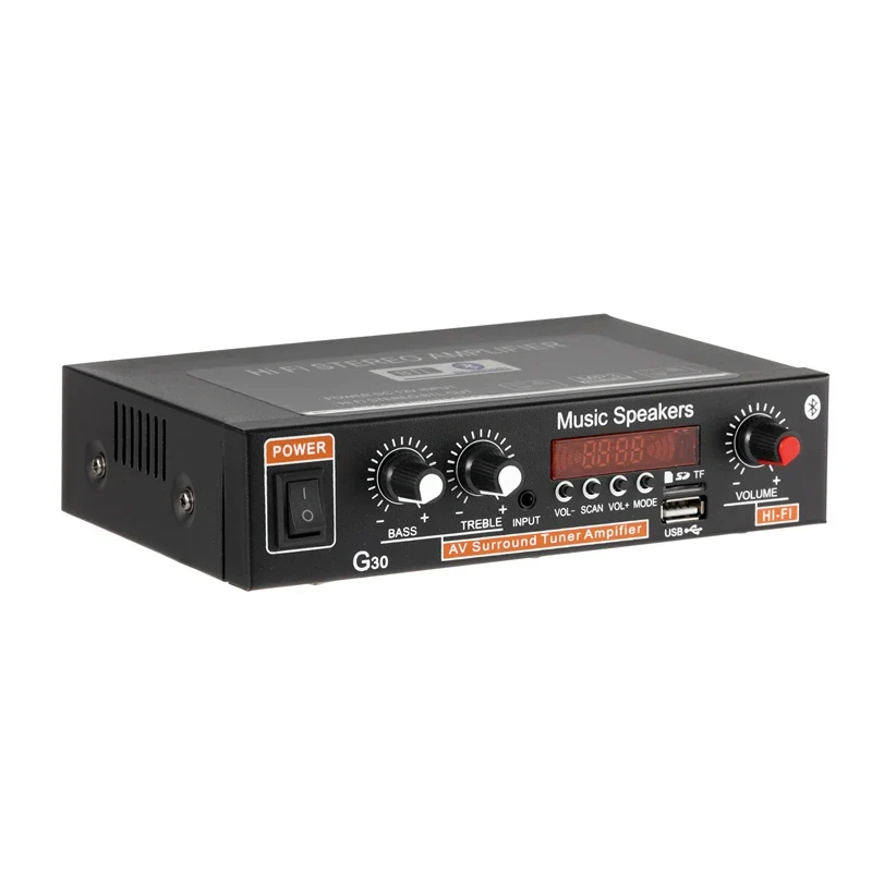 G919H 1000W Home Power Amplifiers Audio Bluetooth Amplificador Subwoofer Speakers Theater Audio Sound System FM USB 110V/220V
