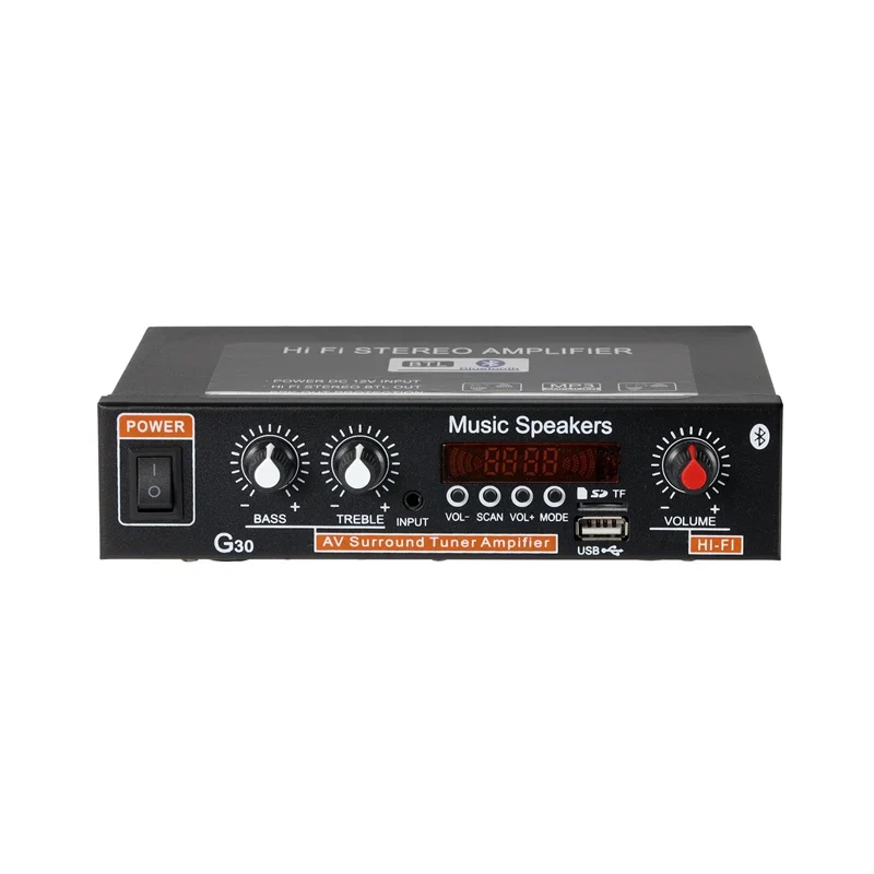 G919H 1000W Home Power Amplifiers Audio Bluetooth Amplificador Subwoofer Speakers Theater Audio Sound System FM USB 110V/220V