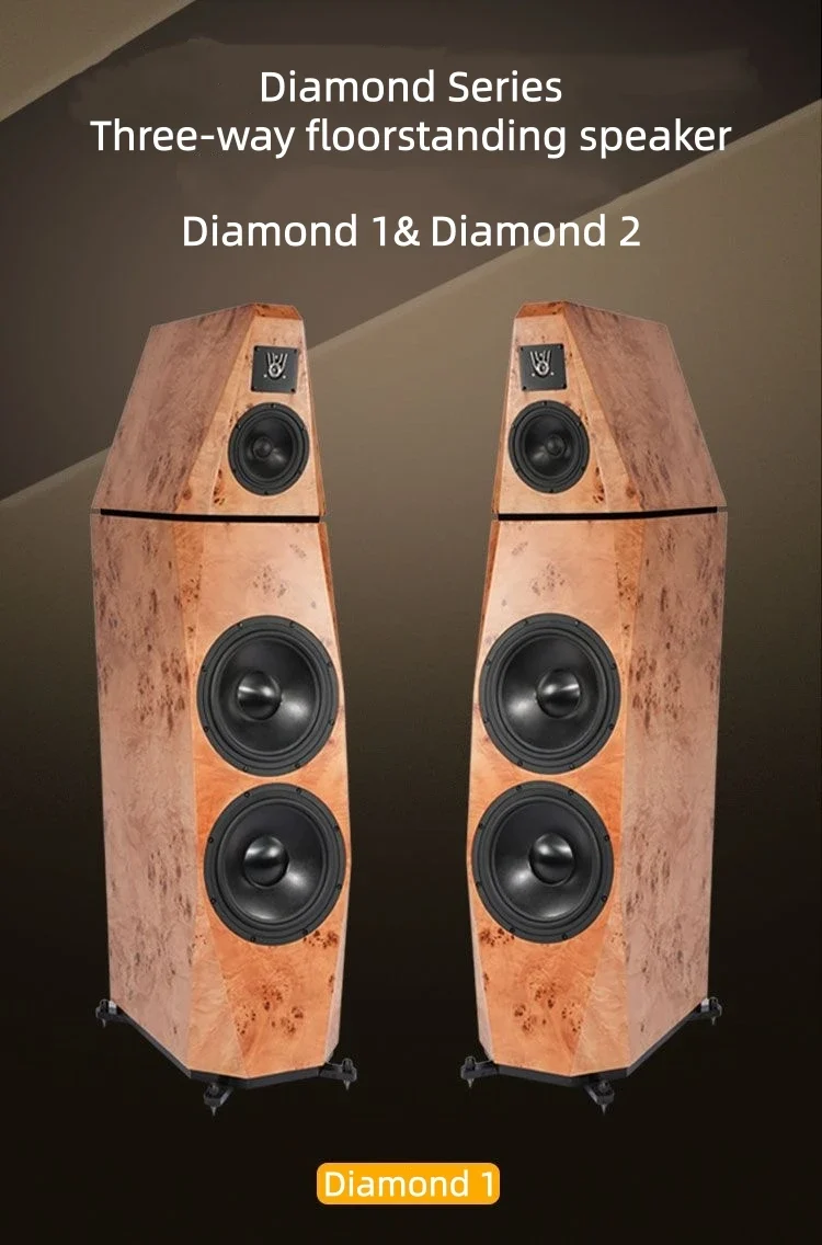 SBH-012 Diamond 1&2 Audiophile Grade HiFi Floorstanding Speakers High-End Audio Sound System