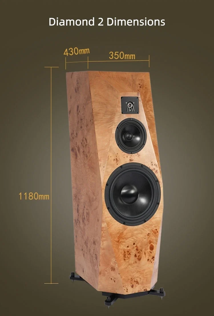 SBH-012 Diamond 1&2 Audiophile Grade HiFi Floorstanding Speakers High-End Audio Sound System