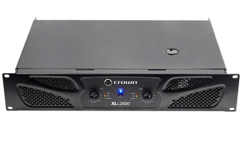 Professional Audio DJ Equipment XLi 2500 Power Amplifier Line Array Speakers Subwoofer Speakers Stage KTV Wedding Home Use
