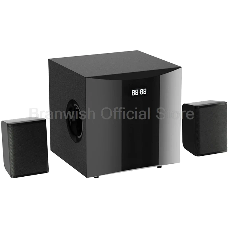 2.1 Sound Box Amplifier 31W High Power Bluetooth Speaker 4 Inch Subwoofer Home Theater Home Cinema 360°Sound System PC Audio Set