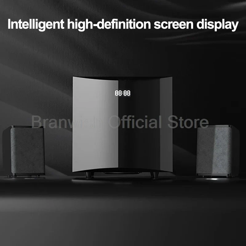 2.1 Sound Box Amplifier 31W High Power Bluetooth Speaker 4 Inch Subwoofer Home Theater Home Cinema 360°Sound System PC Audio Set