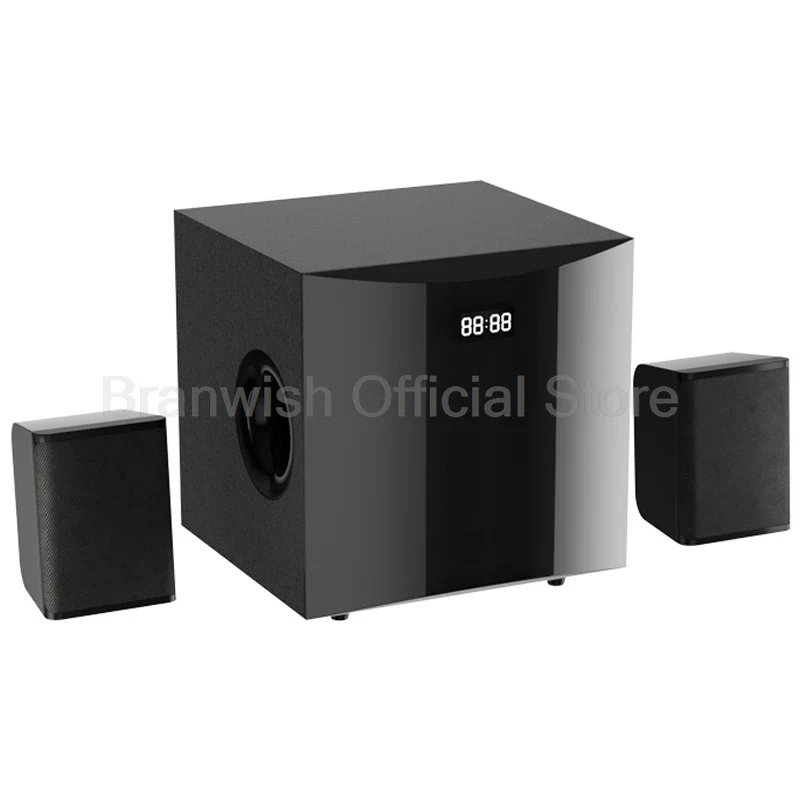 2.1 Sound Box Amplifier 31W High Power Bluetooth Speaker 4 Inch Subwoofer Home Theater Home Cinema 360°Sound System PC Audio Set