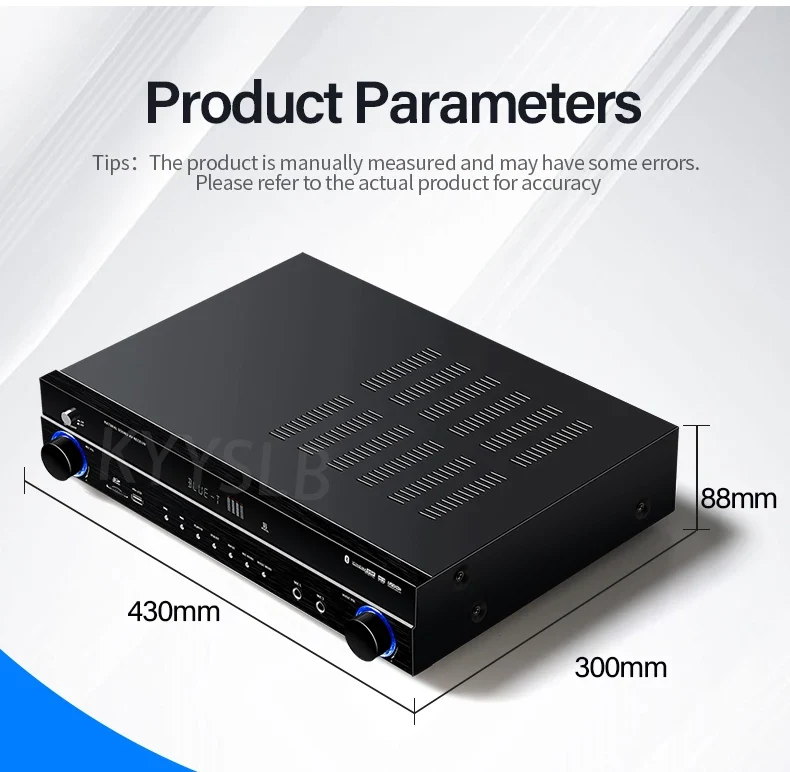 KYYSLB 900W 5.1 Bluetooth Sound Amplifier for Speakers Audio HIFI Karaoke Fever Digital Home Theater System Amplifiers