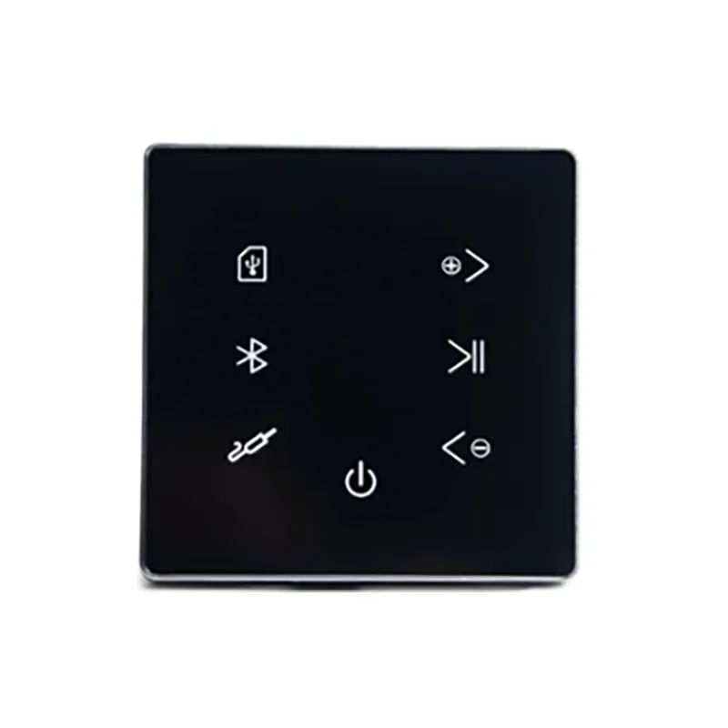 Bluetooth Wall Amplifier Home Theater Sound System Mini Audio Amplificador Smart Background Stereo Music Amp Hotel Restaurant