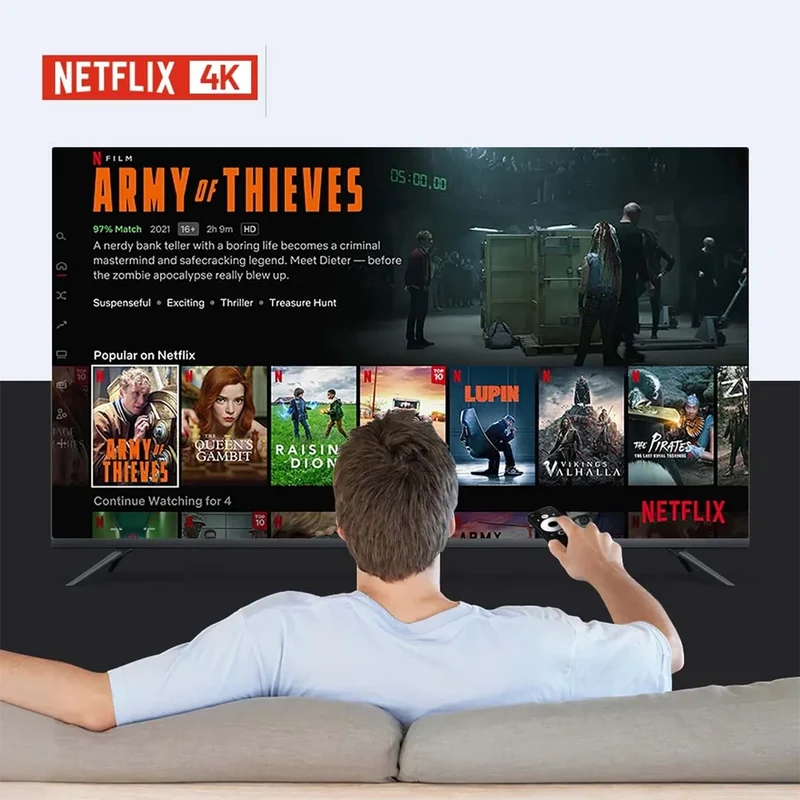 Android16 Smart Home Theater TV Box AllwinnerH313 Google Assistant Netflix Streaming Bluetooth Media Player 2G16G 2.4G5G Wifi T1