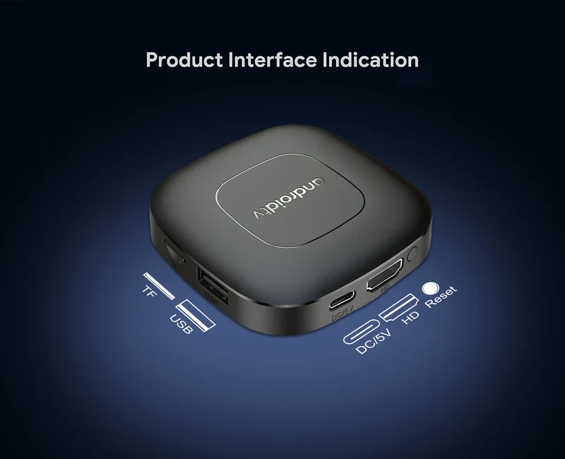 Android16 Smart Home Theater TV Box AllwinnerH313 Google Assistant Netflix Streaming Bluetooth Media Player 2G16G 2.4G5G Wifi T1