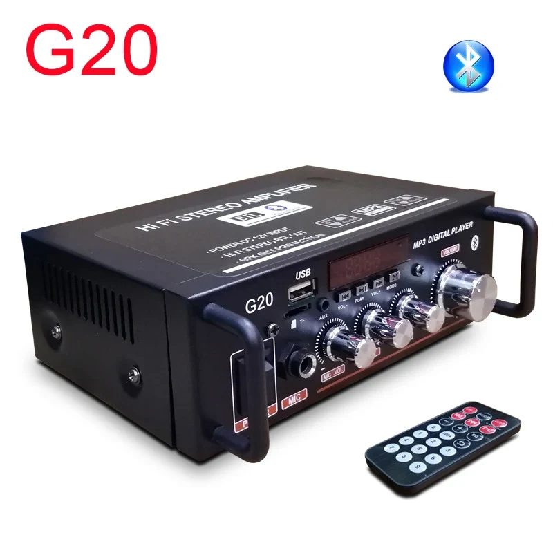 G30 G919H 1000W Home Power Amplifiers Audio Bluetooth Amplificador Subwoofer Speakers Theater Audio Sound System FM USB EU/US