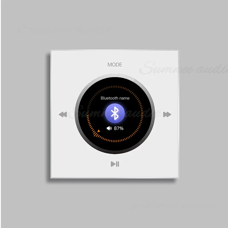 86 New item hifi professional smart wall mount stereo Background Music System speaker sets bluetooth mini in wall amplifier