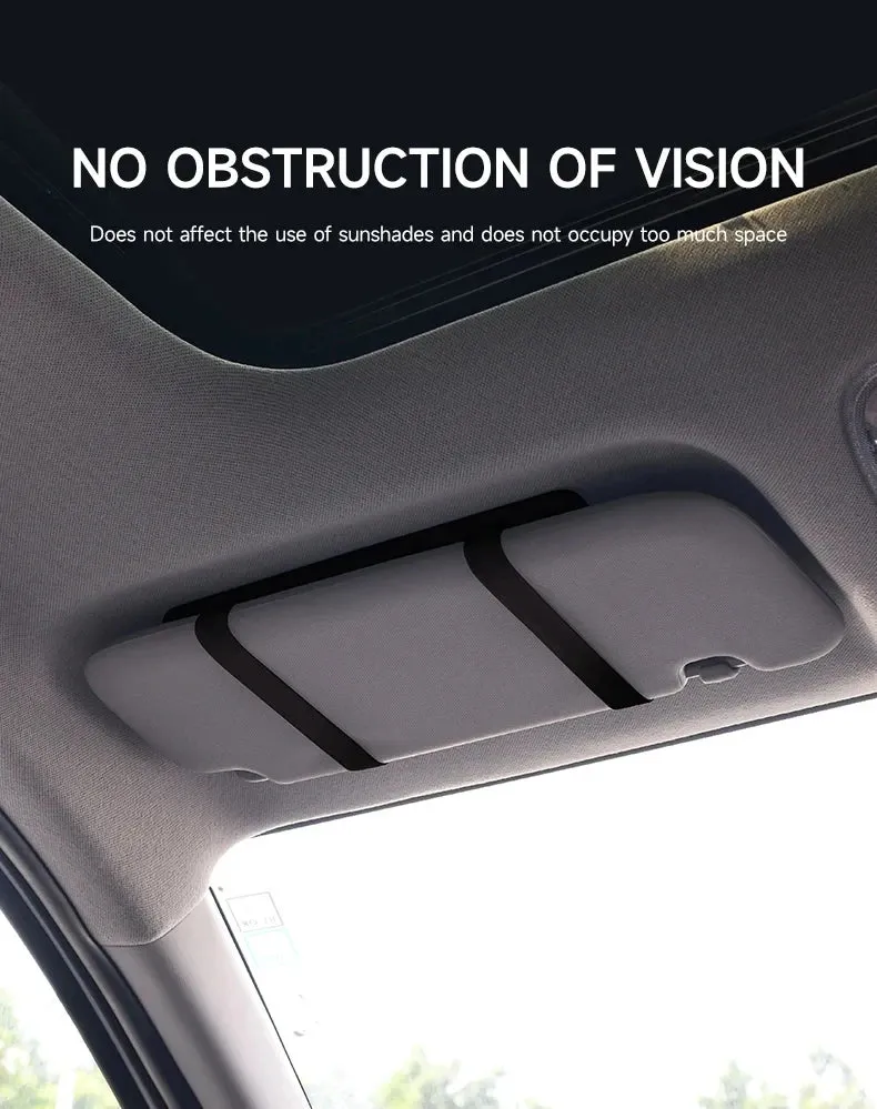 Car interior mirror, sun visor, LED high-definition makeup mirror, 3-mode touch screen adjustment,USBcharging,car makeup mirror