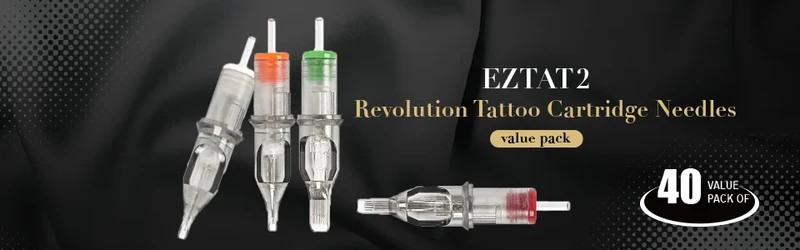 20pcs Mixed EZ Revolution Cartridge Tattoo Needles Disposable Needles RL RS RM Magnum for Tattoo Machine Pen Permanent Makeup