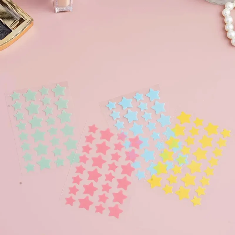 144Pcs/Set Star Pimple Patch Acne Colorful Invisible Acne Removal Skin Care Stickers Concealer Face Spot Beauty Makeup Tools