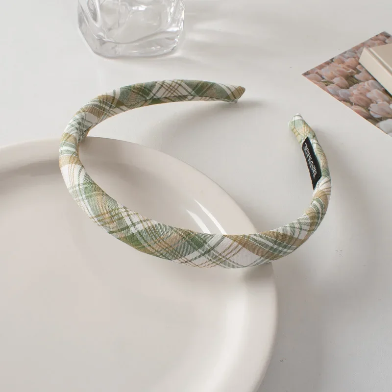 Thin Sponge Hairband 2024 Spring Summer Women's Girls Elegant Head Band Makeup Face Wash Hair Hoop Fashion Hair Accessories