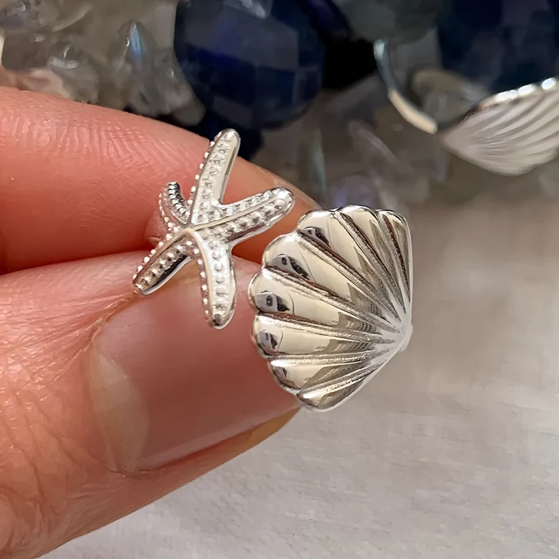VENTFILLE 925 Sterling Silve Love Heart Ring for Women Girl Gift Line Pearl Korean Sweet Jewelry Birthday Gift Dropshipping