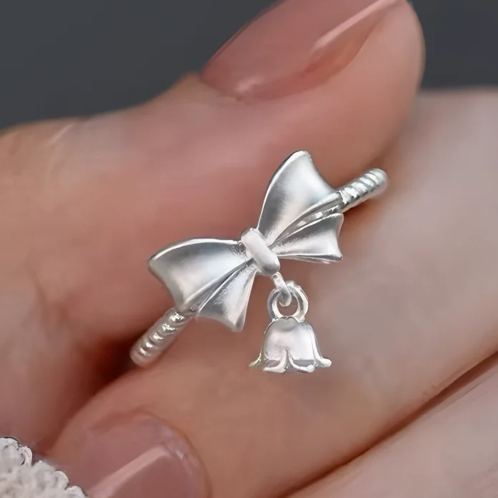 VENTFILLE 925 Sterling Silve Love Heart Ring for Women Girl Gift Line Pearl Korean Sweet Jewelry Birthday Gift Dropshipping