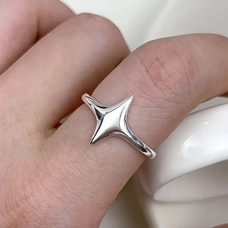 VENTFILLE 925 Sterling Silve Love Heart Ring for Women Girl Gift Line Pearl Korean Sweet Jewelry Birthday Gift Dropshipping