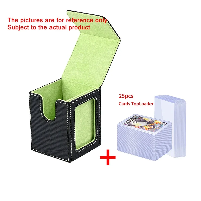 Card Sleeves Holder Game Cards PVC Hard Plastic Toy Top For Protectors Trading Storage Gift 3 x 4inches