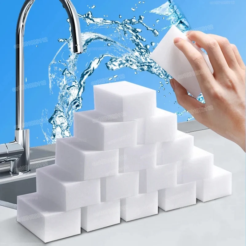 10/20/50/100Pcs Melamine Sponge Magic Sponge Eraser Eraser Cleaner Cleaning Sponges for Kitchen Bathroom Cleaning Tools 2030