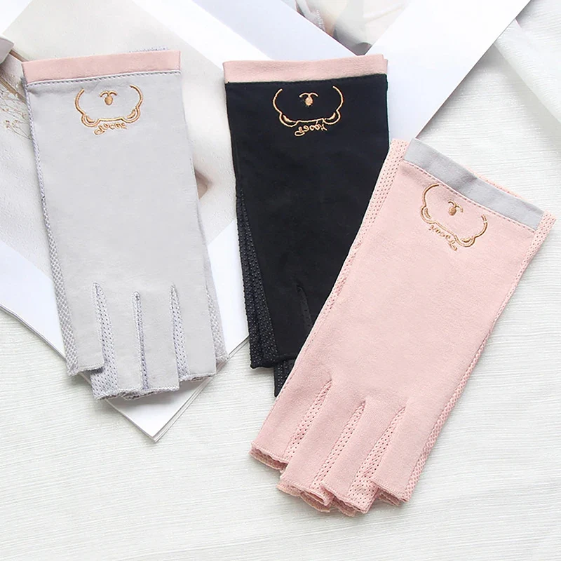 1 Pair Anti UV Nail Gloves UV Gel Shield Glove Fingerless Manicure Nail Art Tools LED Lamp Nails Dryer Radiation Hand nail tools