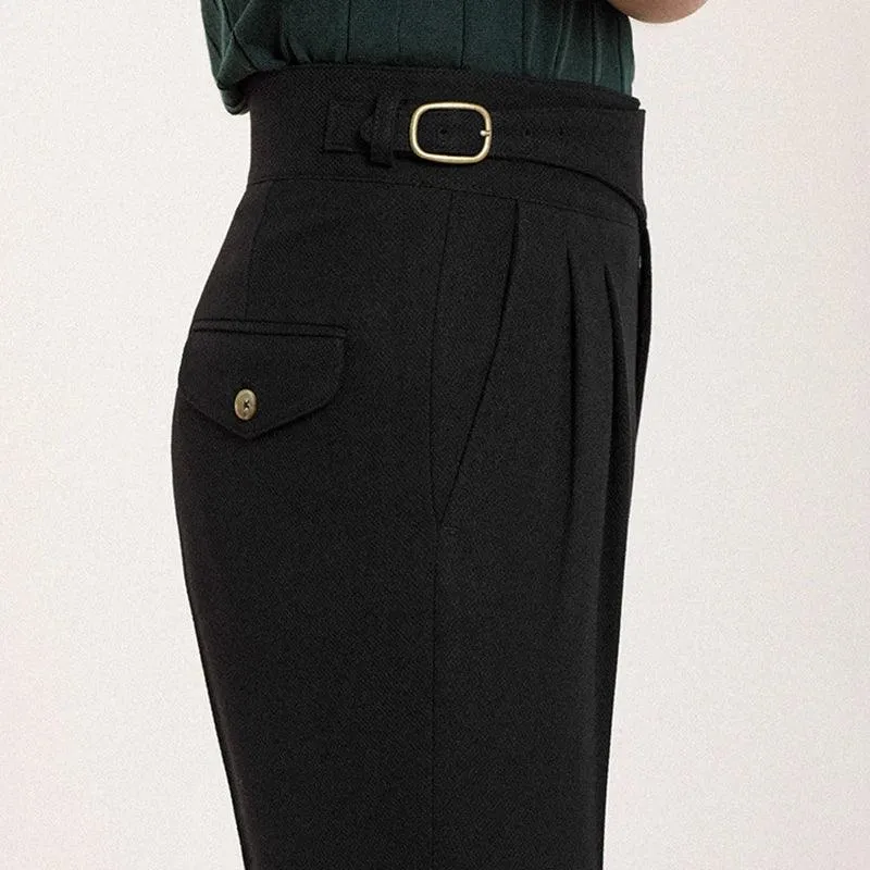 Wholesale Direct Sales Men's Business Trousers Casual Pants Straight Suit Pants Trousers for Man