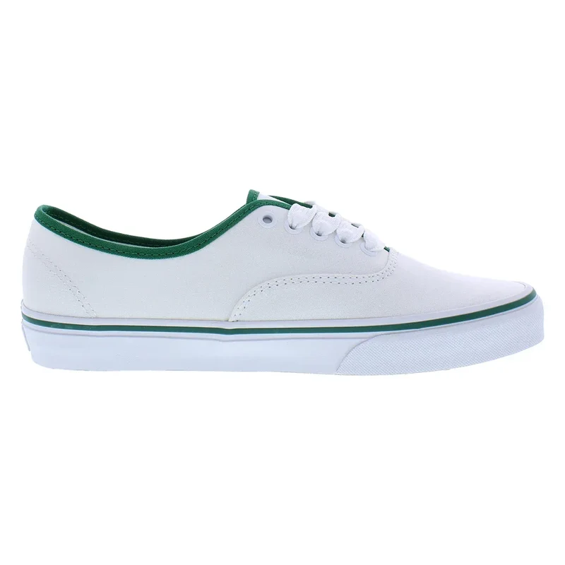 Vans Authentic Unisex Shoes Color: Pop White/Green 100% Authentic