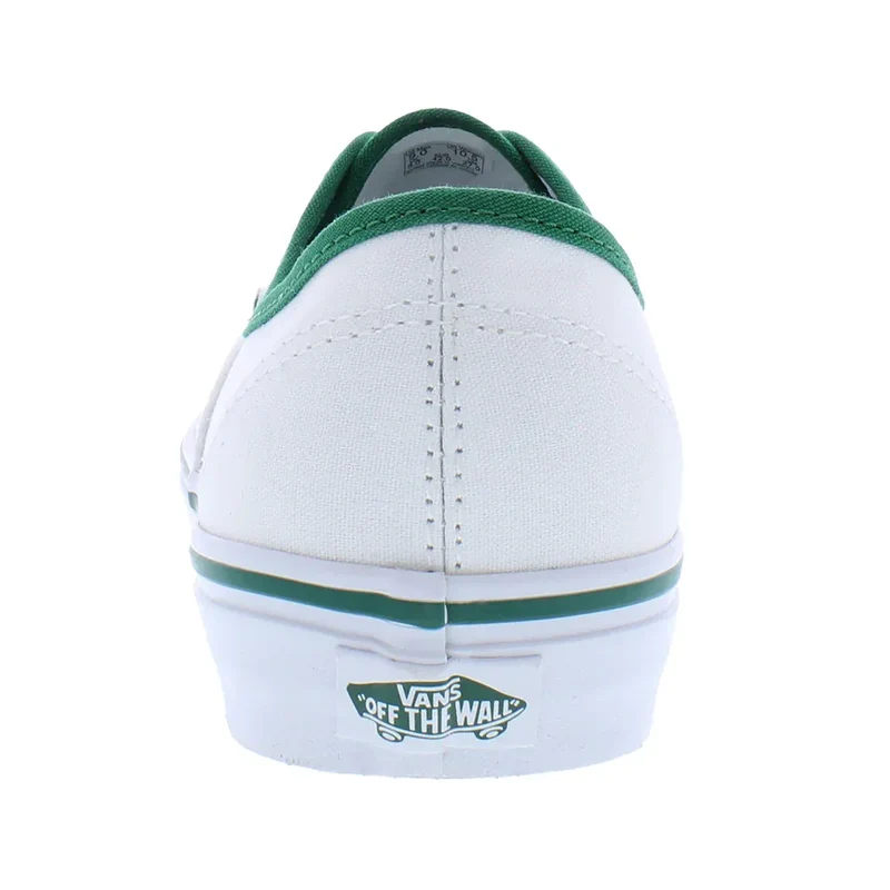 Vans Authentic Unisex Shoes Color: Pop White/Green 100% Authentic