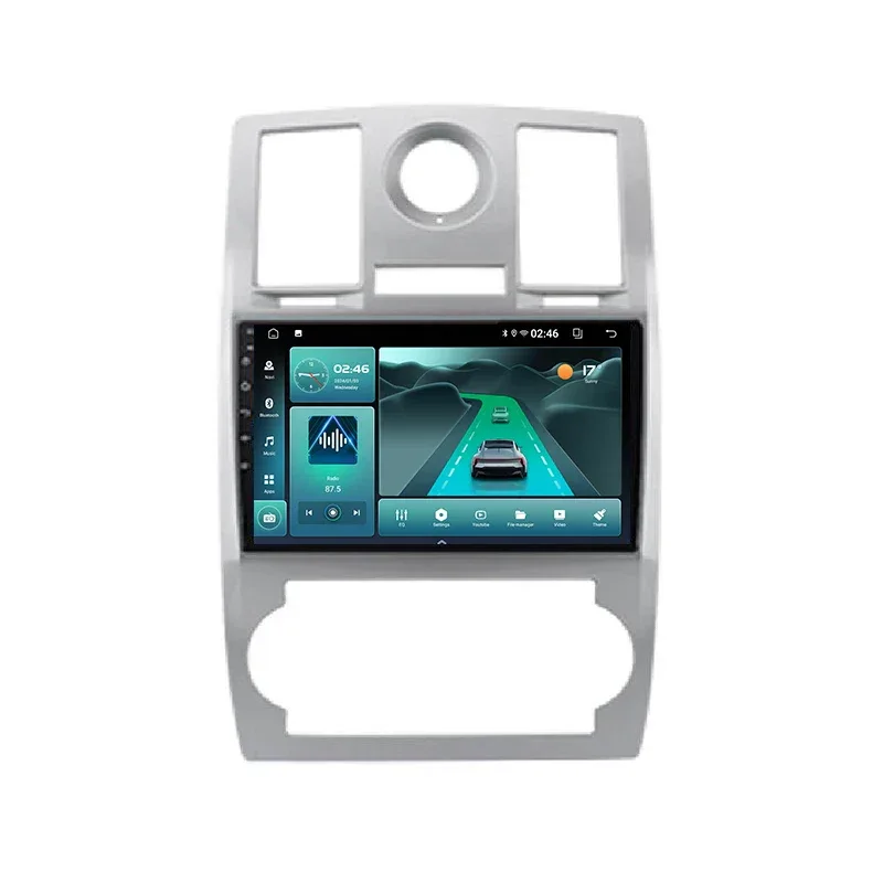 Android 15 Car Radio GPS Palyer for for Chrysler 300C 2005 -2007 Carplay Multimedia Video Stereo Head Unit Touch Screen