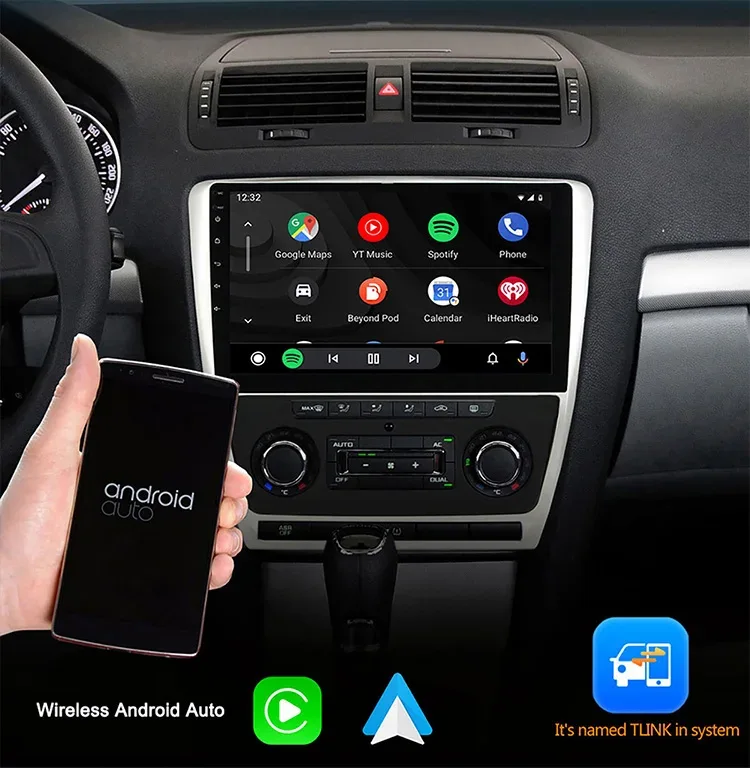 Android 15 Car Radio GPS Palyer for for Chrysler 300C 2005 -2007 Carplay Multimedia Video Stereo Head Unit Touch Screen