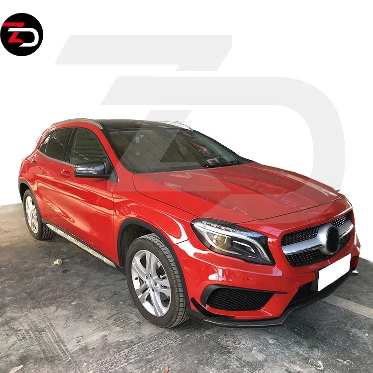 Factory Price PP Plastic GLA45 STYLE Front Bumper Rear Bumper GLA180 GLA200 GLA250 Body Kit for GLA Class X156