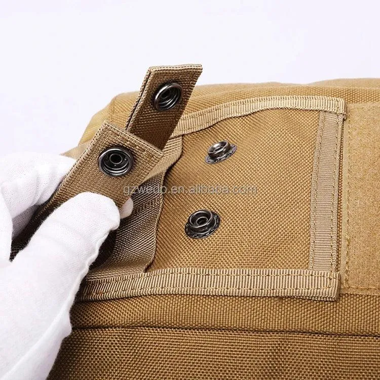 Folding Mini Molle Drawstring Tactical Dump Pouch for Outdoor Hunting Shooting Minimalist Large Recovery Tactical Drop Pouch