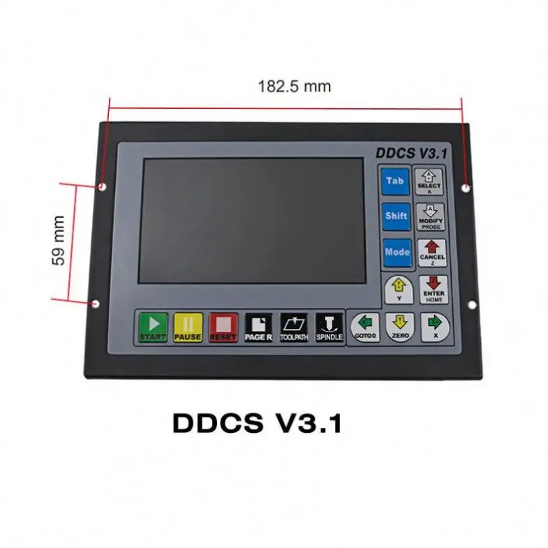 TEBAK DDCS 3 Axis V3.1 Standalone Motion Controller Offline Controller 3 Axis/4 Axis USB CNC Controller Interface