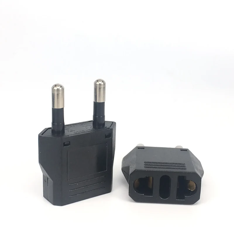 1Pcs EU Adapter Travel Converter Adapter American China US To EU Plug Euro Plug electrical Adapter AC Electrical Socket Outlet