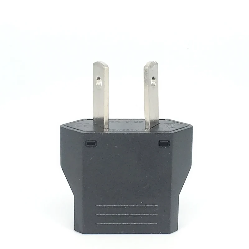 1-100pcs EU Plug Adapter US to EU Plug Adapter CN to EU Travel Adapter Electric KR Euro Plug Converter Power Sockets AC Outlet