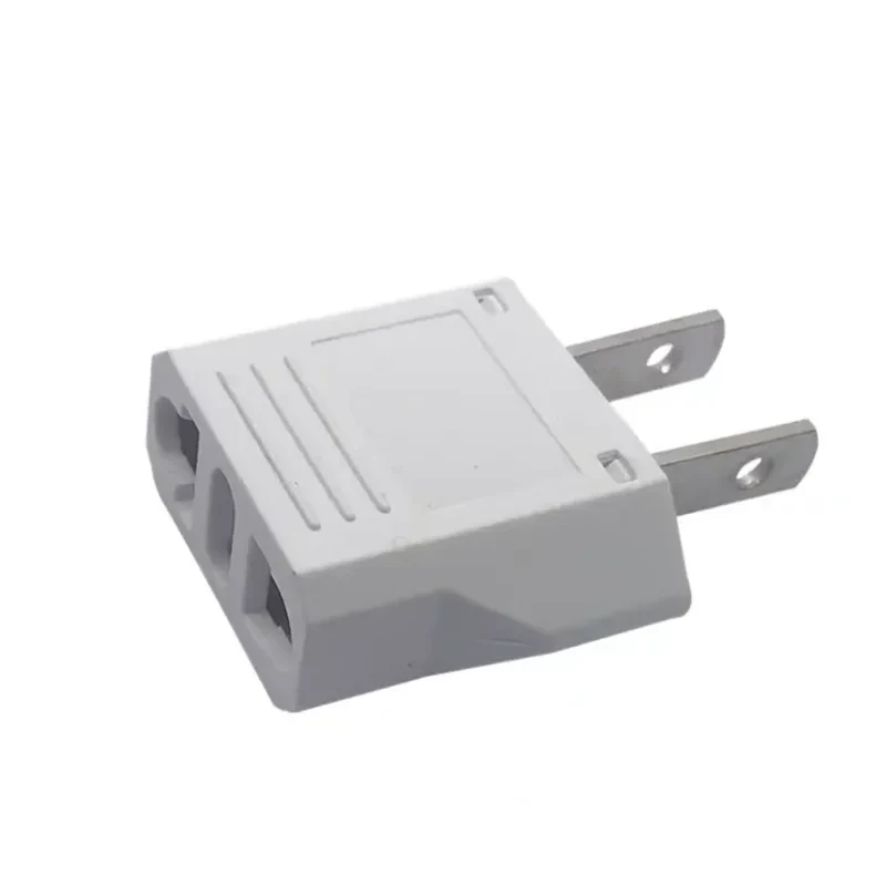 1-100pcs EU Plug Adapter US to EU Plug Adapter CN to EU Travel Adapter Electric KR Euro Plug Converter Power Sockets AC Outlet