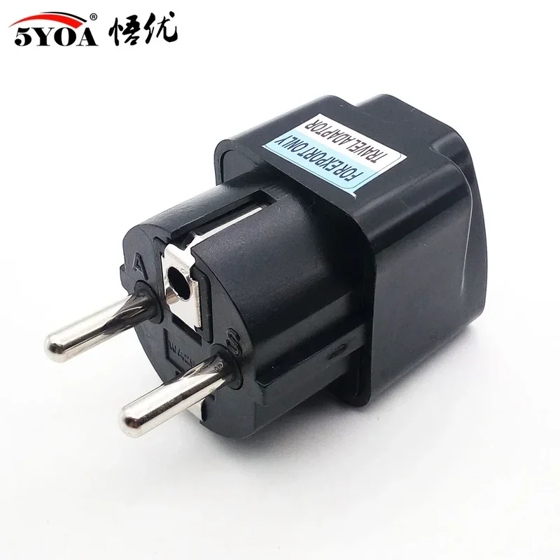 5YOA Power Socket Charging Port Universal Worldwide Travel Wall Charger AC Power AU UK US EU Plug Adapter Adaptor Option 2 USB