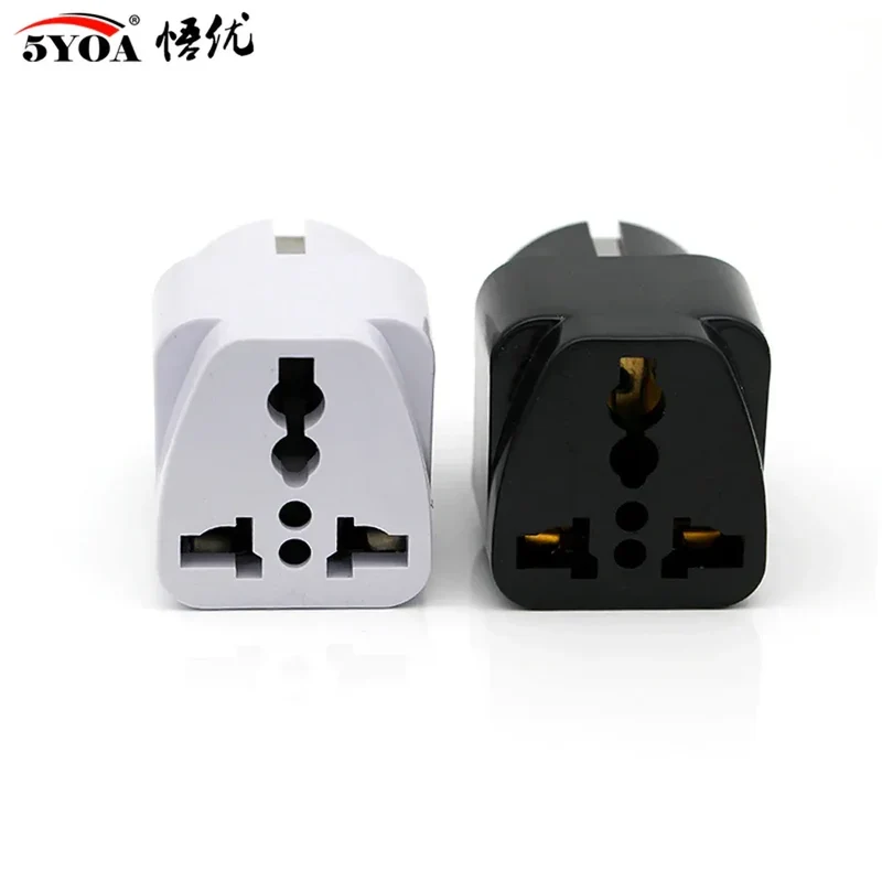 5YOA Power Socket Charging Port Universal Worldwide Travel Wall Charger AC Power AU UK US EU Plug Adapter Adaptor Option 2 USB