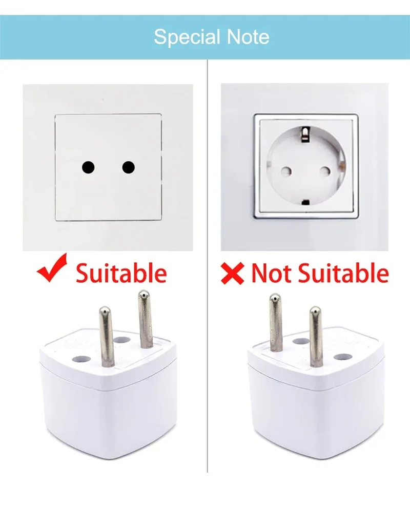 5YOA Power Socket Charging Port Universal Worldwide Travel Wall Charger AC Power AU UK US EU Plug Adapter Adaptor Option 2 USB
