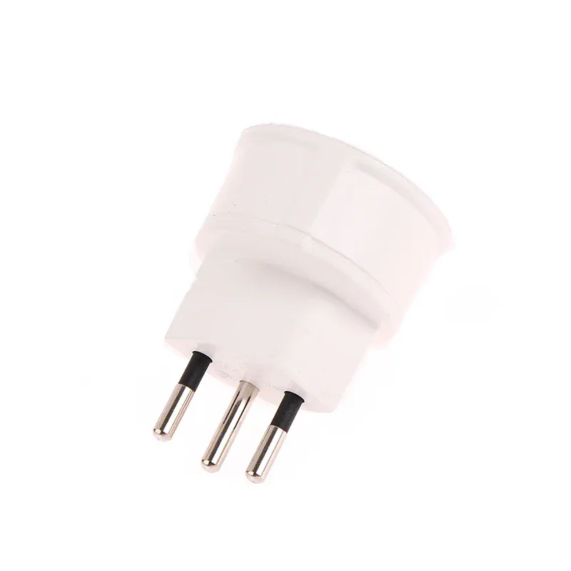 1 Pc European France To Swiss Plugs Travel Adapter 3 Pin Plug 10A 250V Power Plug EU To Switzerland Electrical Plug Socket