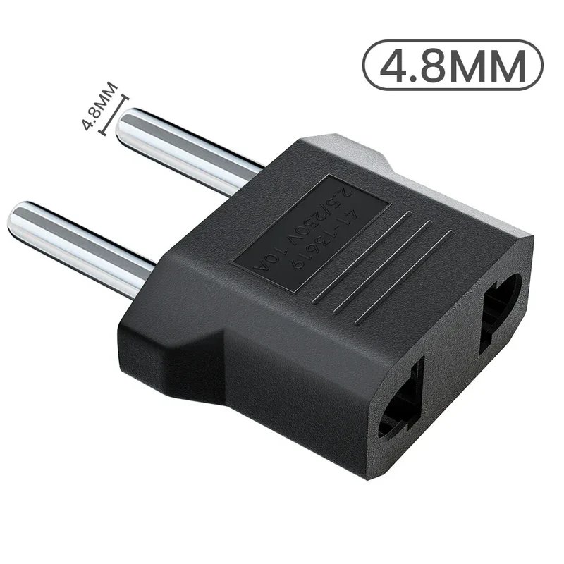 Uyellow US To EU Plug Adapter EU Euro KR Plug Adapter Travel KR Adapter Electric EU KR Plug Converter Power Socket Europe